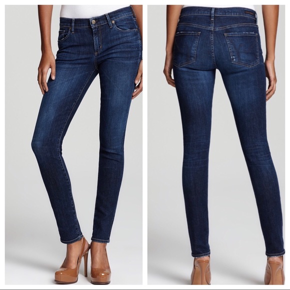 citizens of humanity avedon low rise skinny leg